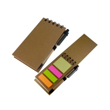 Libretas con post-it L7