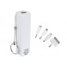 Llavero cargador power bank 2000 mAh